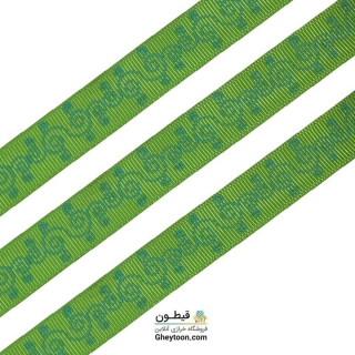 ربان گروگن ترک طرح دار دو سانتی متری 013